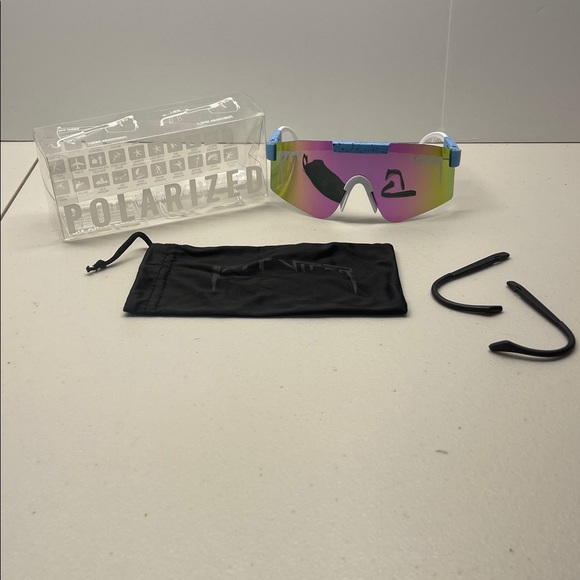 Pit Viper Multicolor Polarized Sunglasses. NEW - Picture 1 of 6